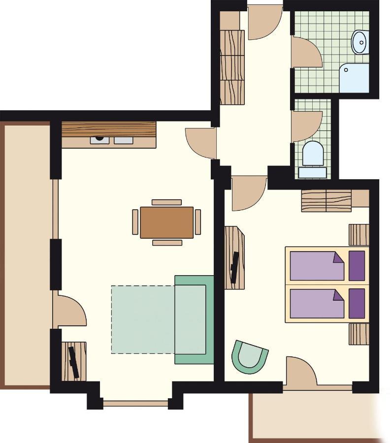 Pension Appartements Alpenblick Maria Alm am Steinernen Meer Exteriér fotografie